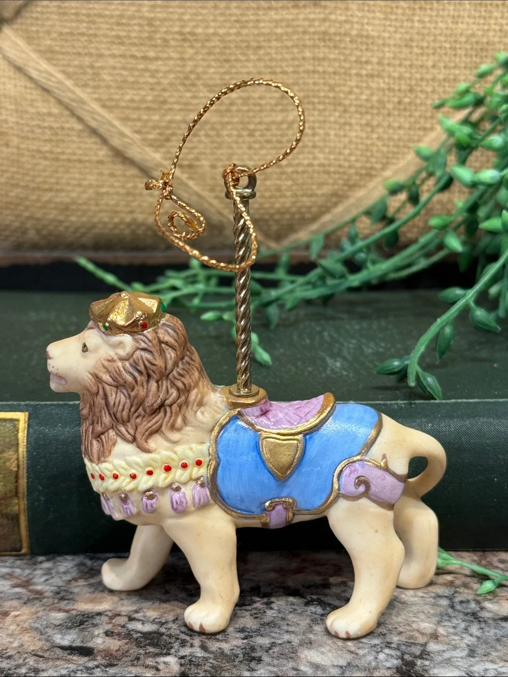 Lenox Lion Carousel Ornament